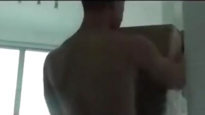 Mover boy trick it to gay sex by first time, Big Cock, Blowjob, Cumshot, First Time