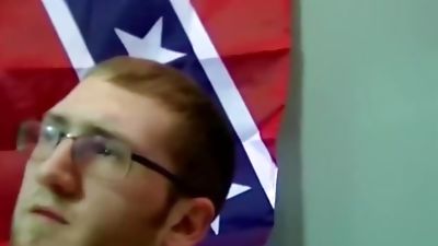 Straight dude jerks off before his dick gets sucked, Amateur, Closeup, Glasses