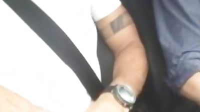 Paying the uber driver!, Big Cock, Brunette, Handjob, Gay