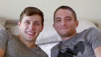 Hairy Gay Otter Takes Big Straight Thick Cock From Frat Boy, Amateur, Big Cock, Cumshot, Gay Hoopla