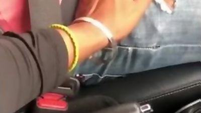 Uber driver gets horny, Amateur, Big Cock, Interracial, Gay, HD Porn