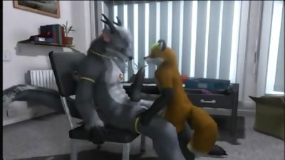 TANITH AND DEMONANCER furry porn yiff animation, Fetish, Masturbating, Gay