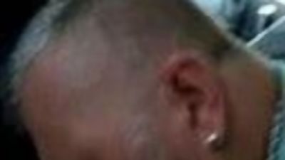 In the car in the parking lot of the shopping center, Amateur, Blowjob, Gay