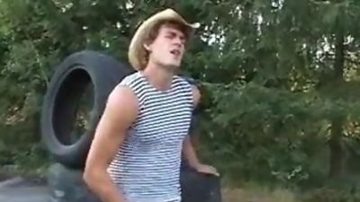 Hot Twinks Trading Blowjobs Outdoor, Big Cock, Blowjob, Outdoor, Gay