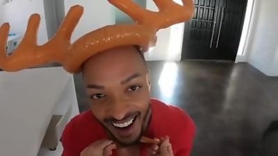 MenPov Naughty Christmas Fuck In Pov, Big Cock, Cumshot, Pornstar, Men POV, Timothy Drake