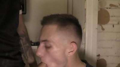 Fit Scally Mike moves in and gives Josh his BIGGEST LOAD, Big Cock, Blowjob, Teen