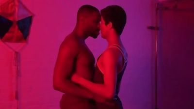 Sweet Boy Bounces On A Big Black Cock, Interracial, Gay, Bareback