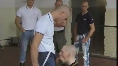 German skin heads, Anal, Blowjob, Handjob, Gay