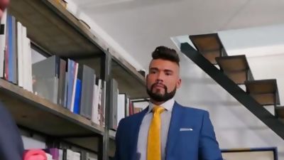 KLEIN KERR IS BREAKING IN THE NEW STUD AT WORK, Anal, Big Cock, Blowjob, Gay, Men At Play, Klein Kerr