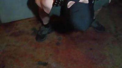 Hard fingered and fucked in the sling (NO SOUND - sorry!), Amateur, Anal, Big Cock