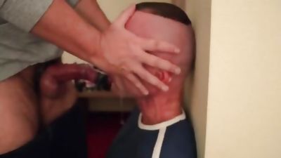 slavemouth used by some men DEEPTHROAT, Big Cock, Blowjob, Creampie