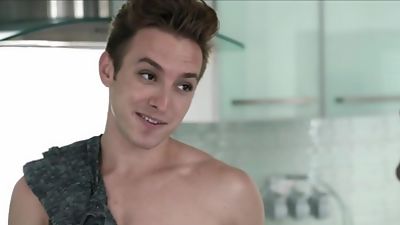 Young Ripped Body Twink Step Brother Sex With Older Brother, Anal, Big Cock, Blowjob, Bar Addison