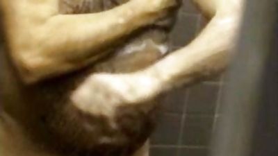 hairy daddy takes a shower, Hairy, Gay, Bears