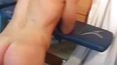 Beautiful str8 sport guy meet at gym club made a gay porn in spite of him, Big Cock, Massage, Gay, Keumgay