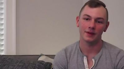 New guy to porn explains what he expects for his first time fucking a guy, Amateur, Casting, Solo, HD Porn, Broke Straight Boys