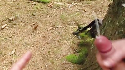 Young gay couple cum on each others dick in public!, Cumshot, POV, Couple