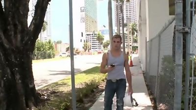 BAIT BUS - Straight Bait Max Paterson Lays Down And Just Lets It Happen, Blowjob, Cumshot, Reality, Bait Bus