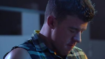 Roadside Toilet Romp for 2 Stallions, Anal, Big Cock, Blowjob, Raging Stallion, JJ Knight