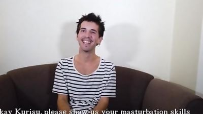 Kurisu likes Japanese guys and getting fucked by them, Ass, Brunette, Casting, Japan Boyz