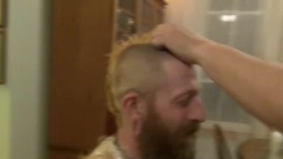 HaircutCinema.com - Blonde Mohawk (Full Movie), Amateur, Blonde, Gay