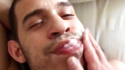 Dad's juice on my face, Amateur, Big Cock, Blowjob