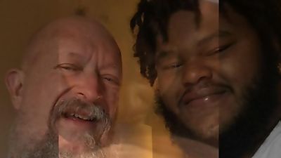 Marcus and a Detroit area buddy, Black, Interracial, Gay