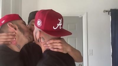 The three thug amigos, Latina, Bareback, Ass Licking