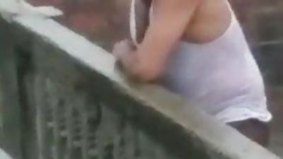 Pakistani Daddy Caught Masturbating, Masturbating, Outdoor, Gay