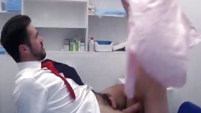 gigantic penis Doctor butt job With cum flow, Anal, Cumshot, Gay