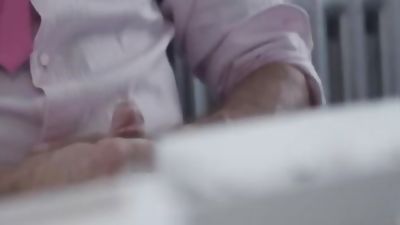 The Office, Part 1 – Teddy Torres fucks Damon Heart unprotected, Anal, Masturbating, Old And Young, Damon Heart, Teddy Torres