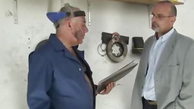 DADDY MECANICO, Anal, Big Cock, Uniform