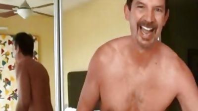 Trying On recent Lycra Gear For My Lycra Loving Buddy Joel!, Hunks, Beach, Spandex