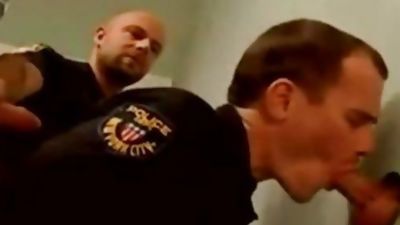 Police Officers nailing, Anal, Gloryhole, Uniform