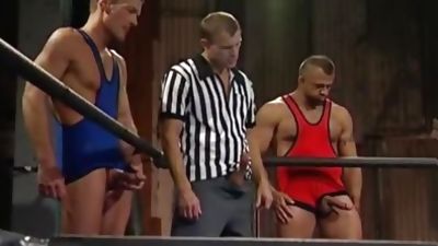Tag Team orgy: Blu Kennedy, Bobby Williams, Cliff Rhodes, Jay Armstrong, Jon Galt, Spencer Quest, Ass, Blowjob, Gym, Blu Thompson