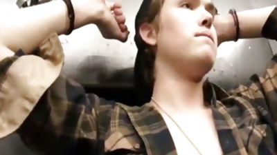 Restrained And Drained three - Scene 1, Masturbating, Muscle, Hunks