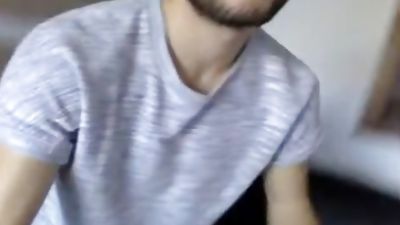 Straight legal age teenager From France On Chatroulette, Amateur, Masturbating, Teen, French