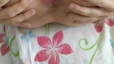 creampie on sissy pussy and fuck the load in deep, Anal, Creampie, Bareback, Sperm