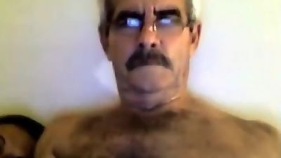 Hairy Chests volume 2 mature hirsute daddy grandpa comp, Amateur, Masturbating, Bears