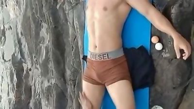 Indian Hunk Body Massage, Big Cock, Indian, Outdoor