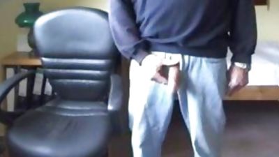 stand and wank, Amateur, Big Cock, Masturbating