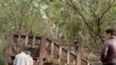 Exhib, Voyeur, Blowjob in the Park, Asian, Blowjob, Masturbating