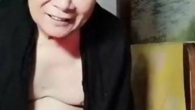 White fat, lovely old man, live eating dick to the audience, Asian, Masturbating, Old And Young, Fat