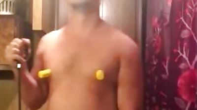 Belly inflation part 1, Solo, Gay, Fat