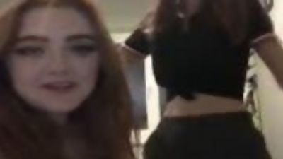 british teens teasing and flashing tits on periscope, Ass, Teen