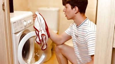 Young Boy Steals Underwear / Sniffing / Jerking OFF/ CUM / CALVIN KLEIN /, Big Cock, Cumshot, Fetish, Gay