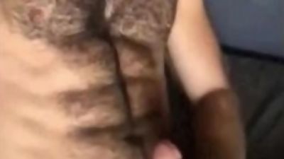 hairy muscle shoots a big load, Amateur, Big Cock, Hairy, Solo