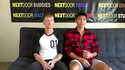 NextDoorCasting - Married Couple's First Time Fuck On Camera, Big Cock, Casting, Muscle