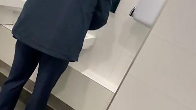 Spy Daddy urinal, Amateur, Old And Young, Daddies, Spy