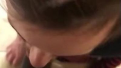 Twink sucks bbc in public gym bathroom, Big Cock, POV, Gay