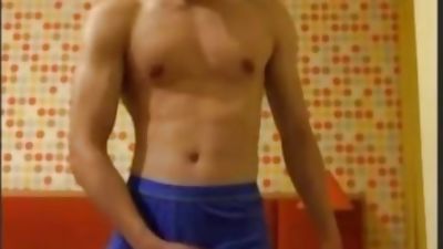 CHINESE MAN ON BUSSINESS TRIP CAM, Cumshot, Handjob, Gay